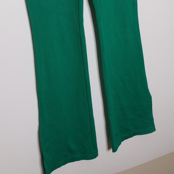 MAEVE ANTHROPOLOGIE Eve Ponte Wide-Leg Pant High Rise Kelly Green Women's XST - Picture 3 of 9
